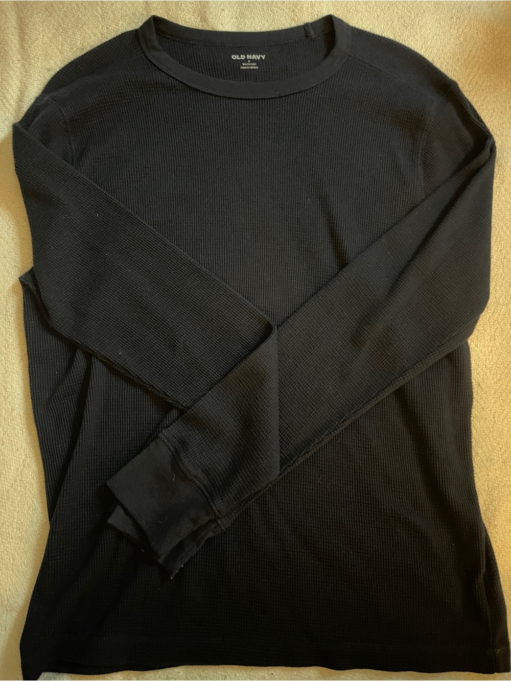 Old Navy Men's Waffle Knit Long Sleeve